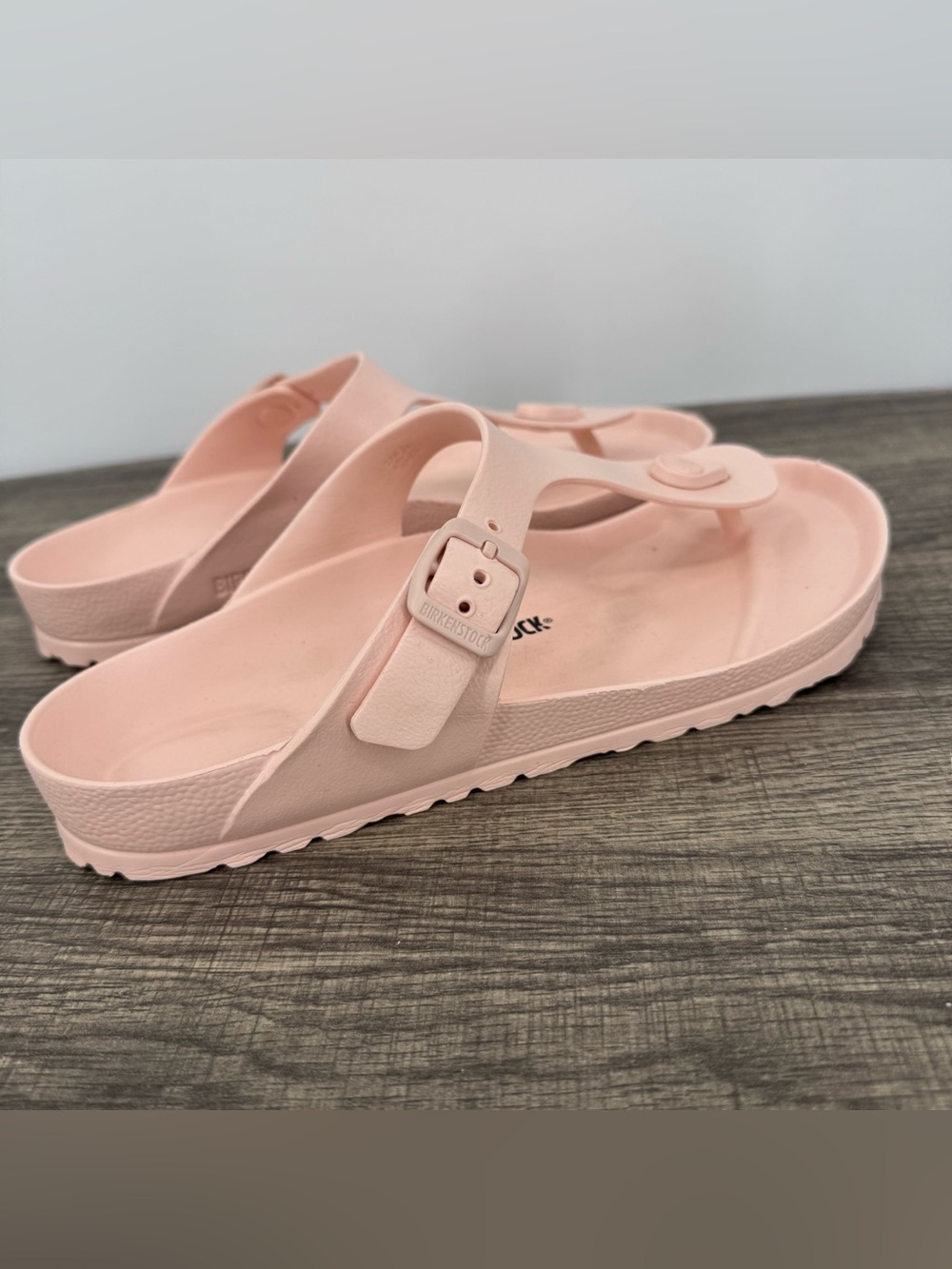 Birkenstock Gizeh Essentials EVA Sandals Light Pink - Picture 5 of 11
